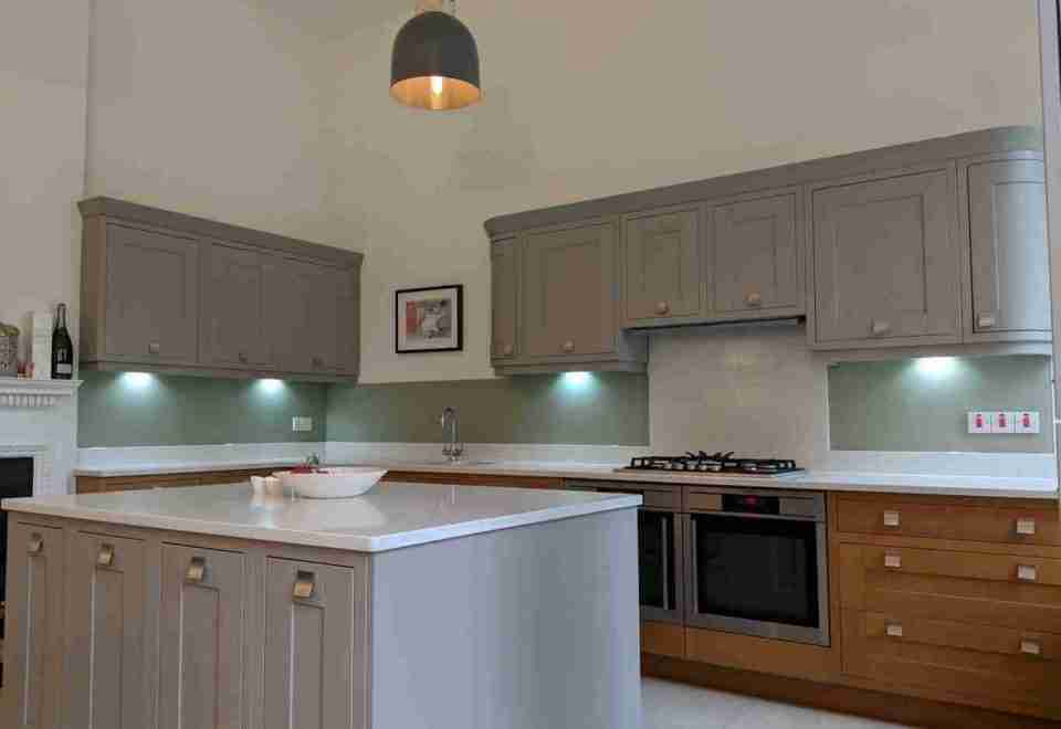 coloured glass splashback cost