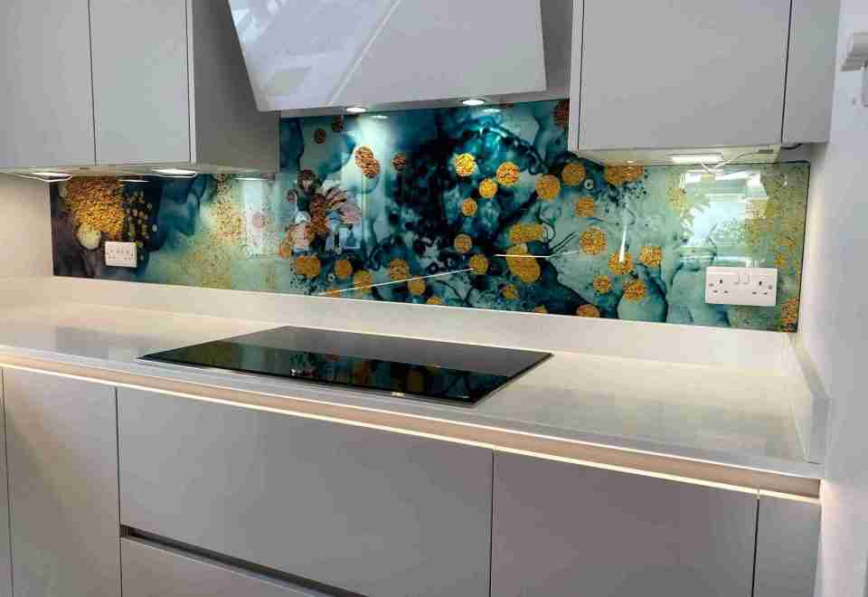 printed glass splashback cost