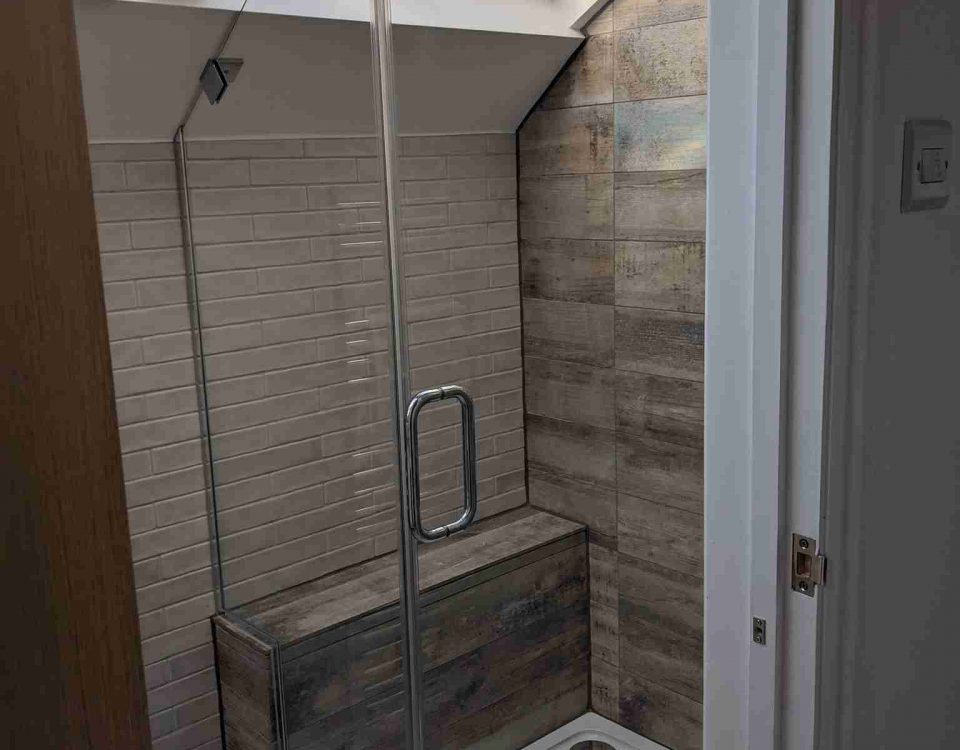 Sloping Ceiling Loft Showers