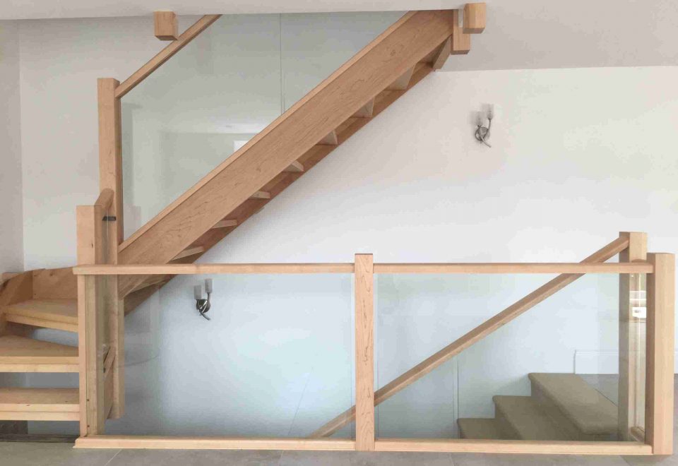 Staircase Glass Panels Devon - Clearly Glass Ltd