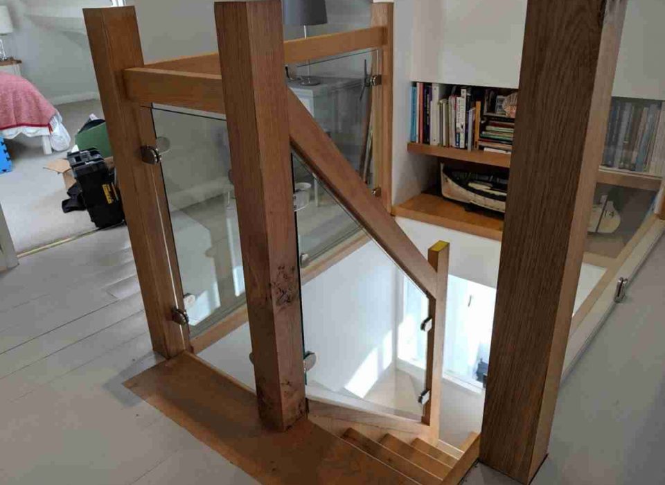 Glass Staircase Panels Wiltshire – Staircase Refurbishment Glass Staircase Panels Wiltshire - Staircase Refurbishment